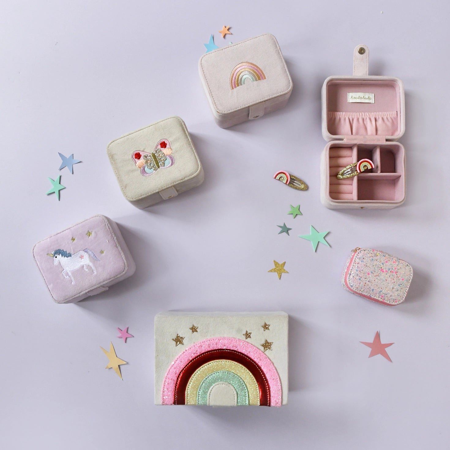 Dreamy Rainbow Jewellery Box