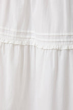 PLEATED DETAIL MAXI SKIRT