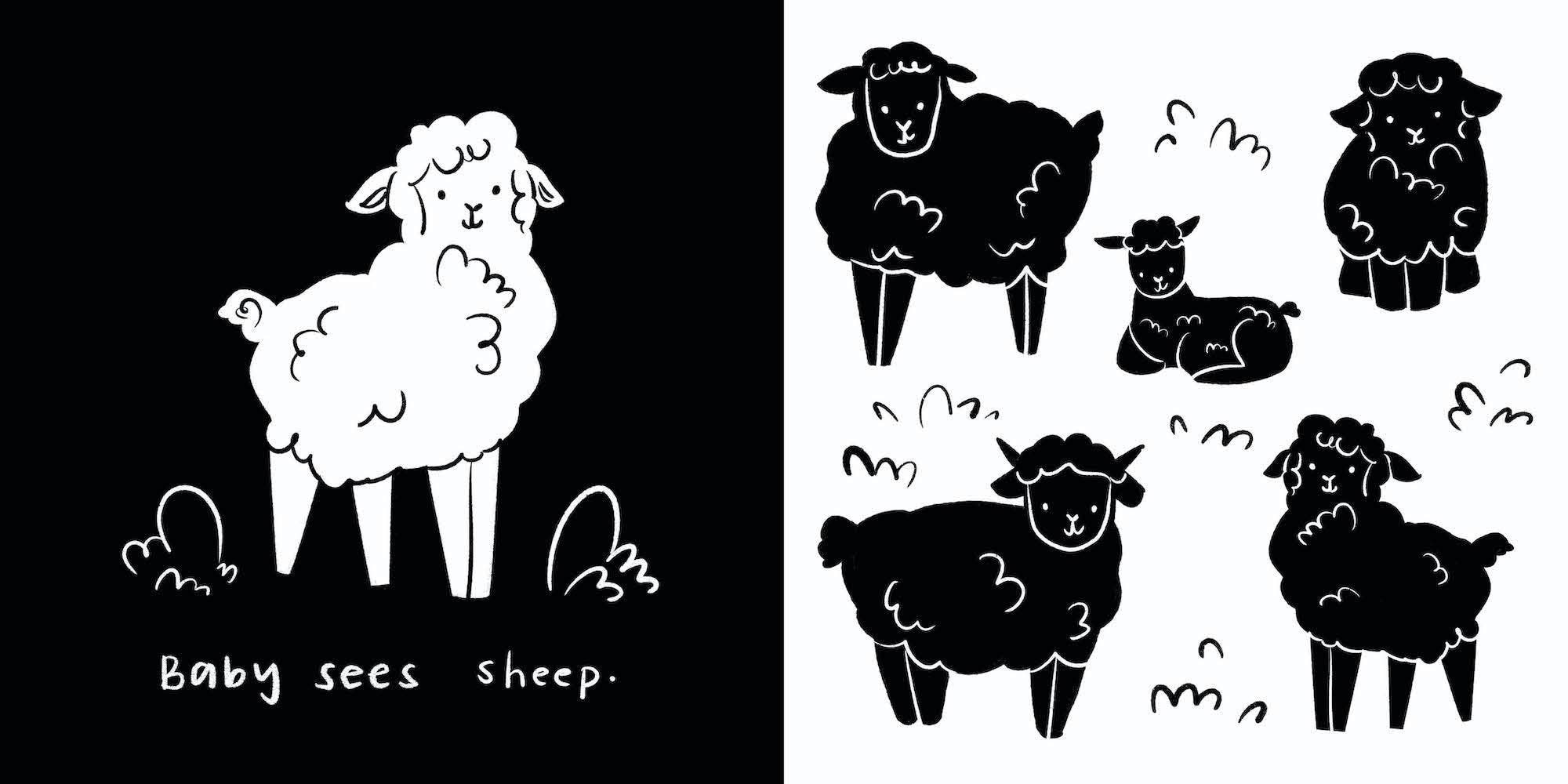 Baby Sees Farm Animals