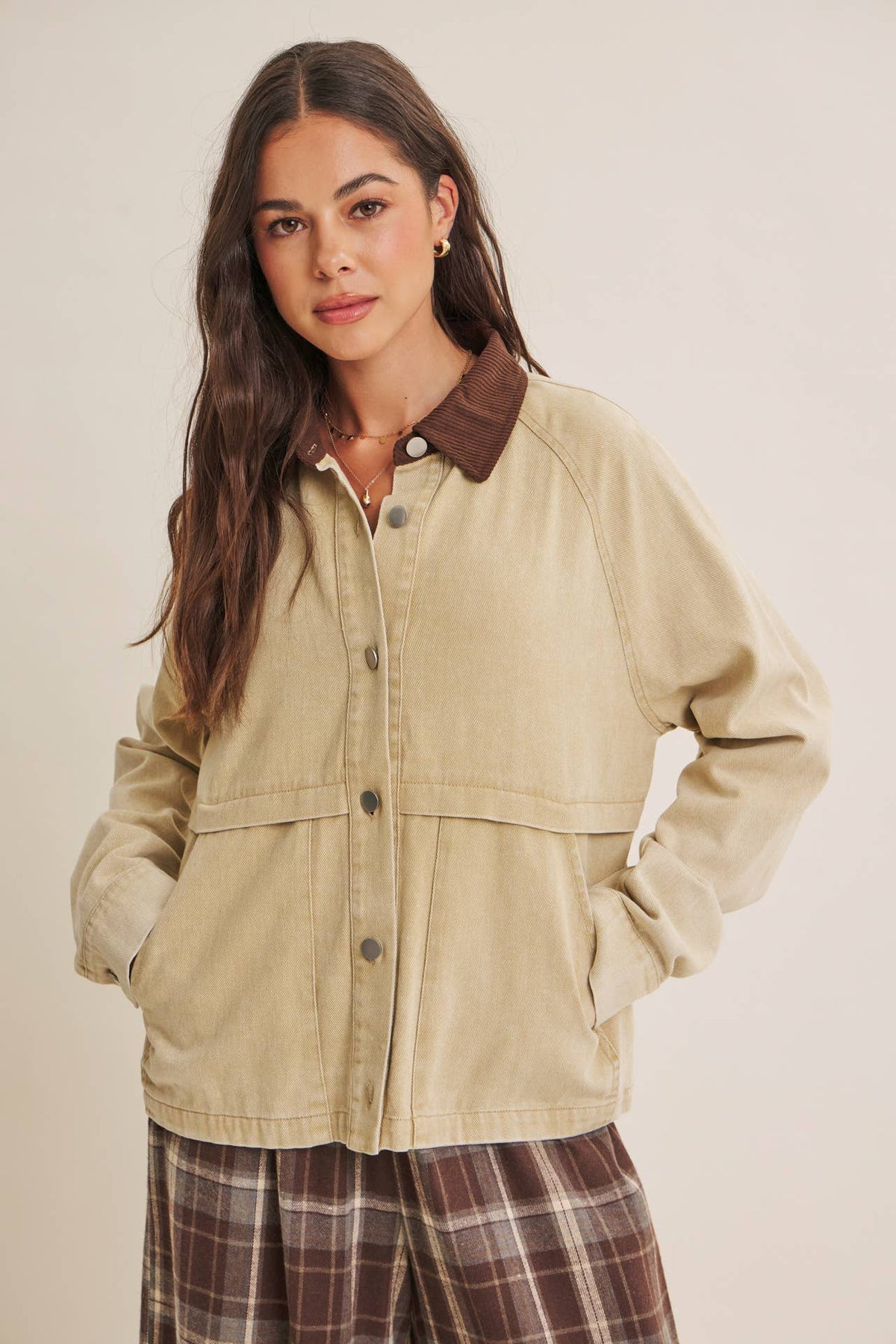 HERITAGE FIELD MINERAL-WASHED COTTON TWILL JACKET