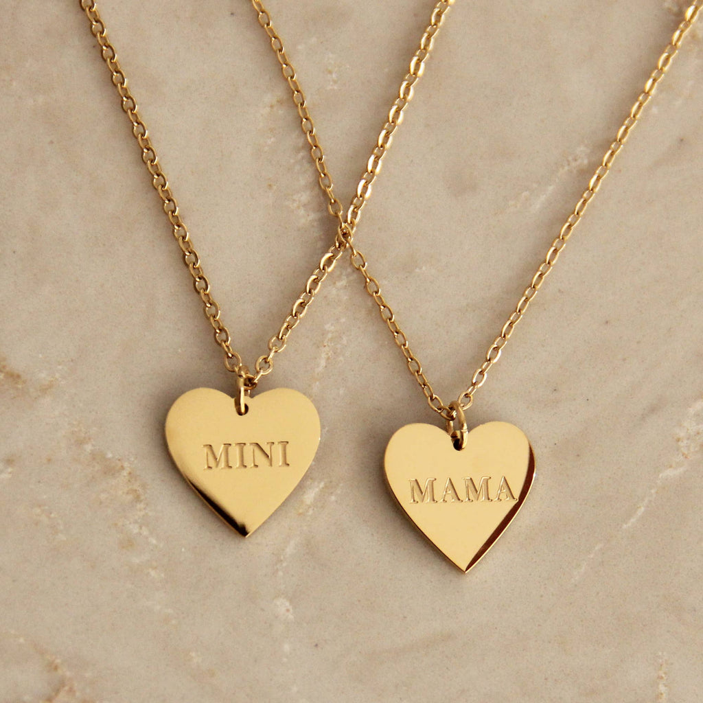 MAMA and MINI Necklace Set or Individual Necklace