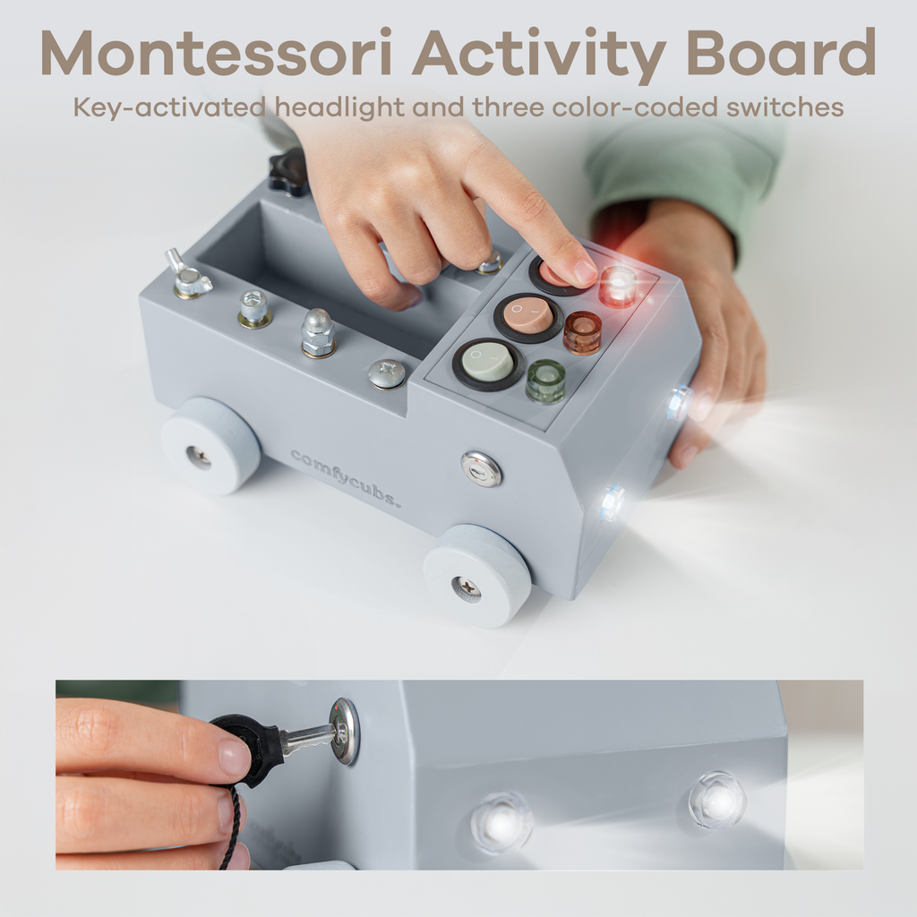 Busy Board Truck Toy (multiple colors)