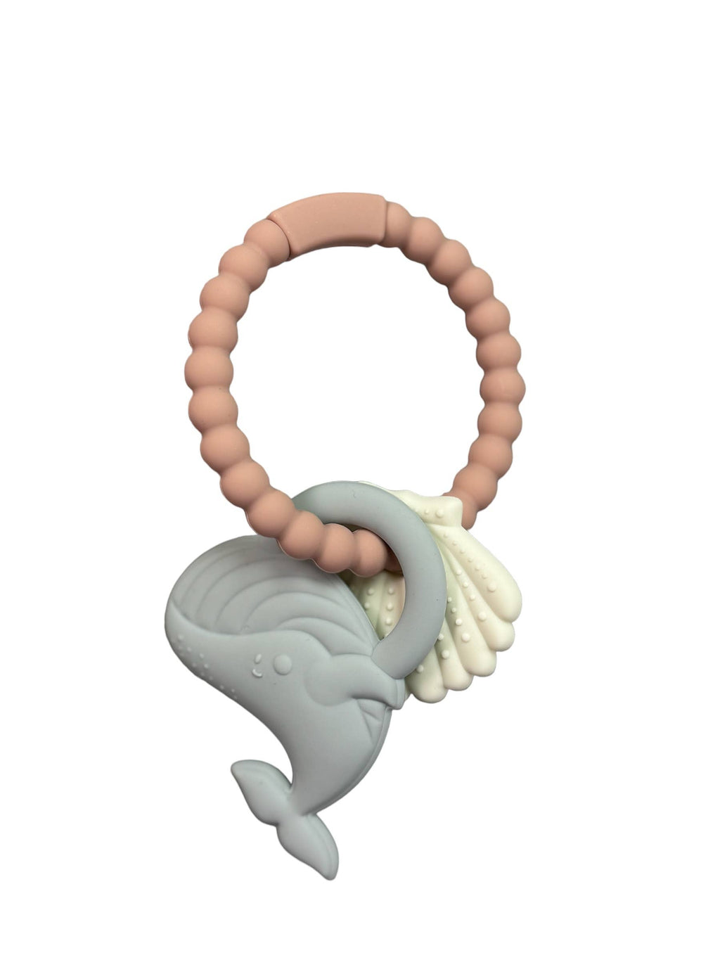 Free Silicone Whale Teether Ring