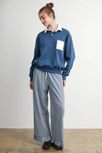 Gingham Ruffle pants