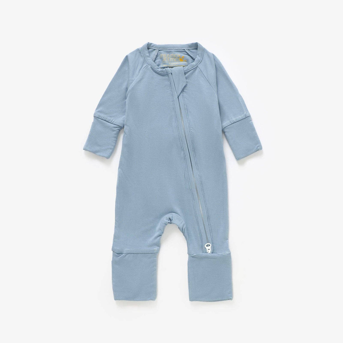Peek-A-Poo Bamboo Pajama in Blue