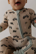 Babysprouts Long Sleeve Zip Romper - Multiple styles