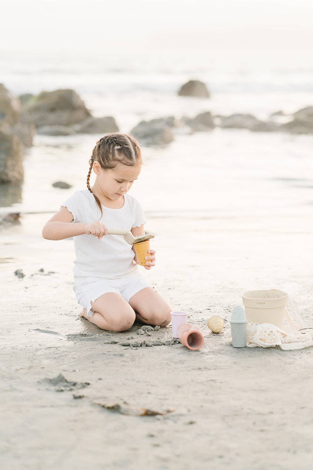 Classic Retro Silicone Ice Cream Beach Set