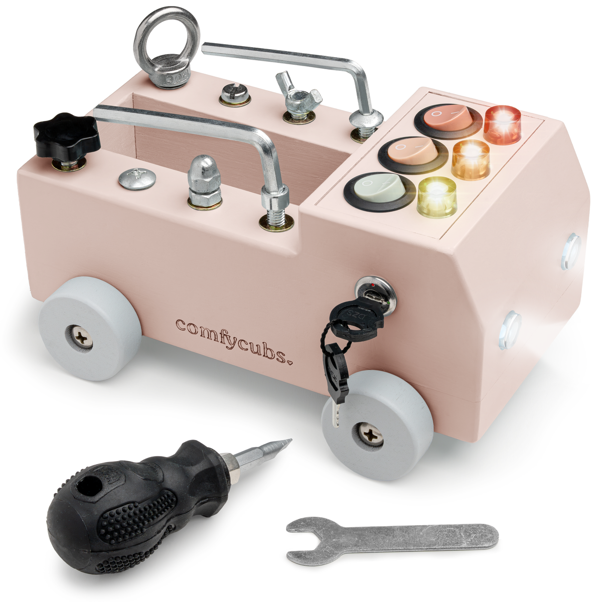 Busy Board Truck Toy (multiple colors)