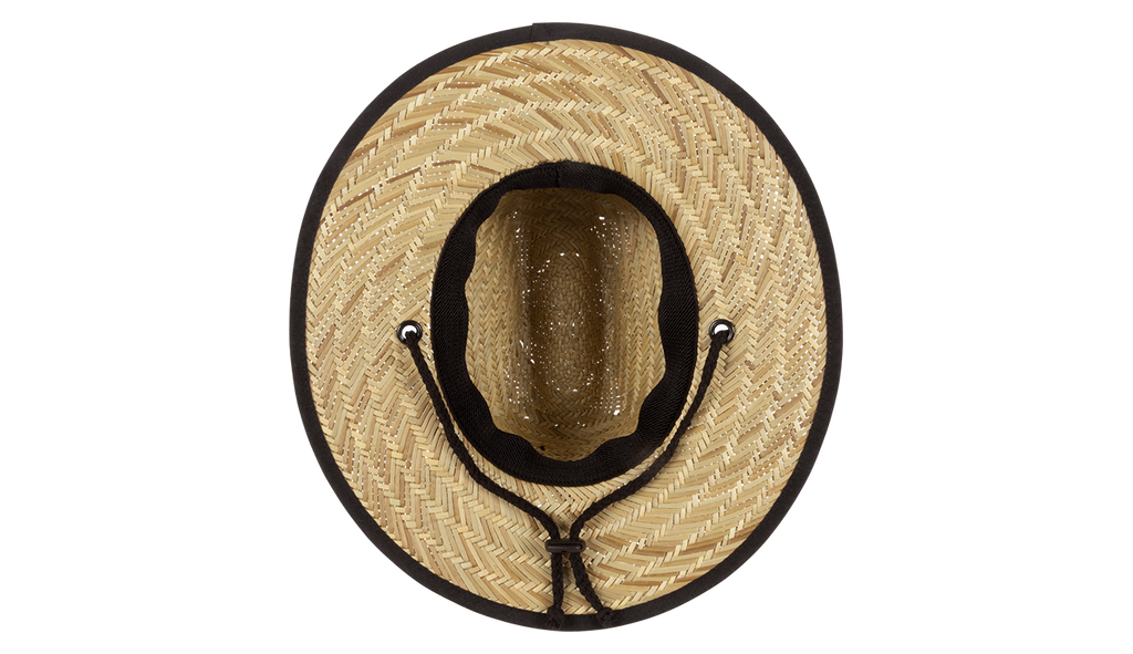 Kids Straw Sun Hat Barney Patrol (Retro)