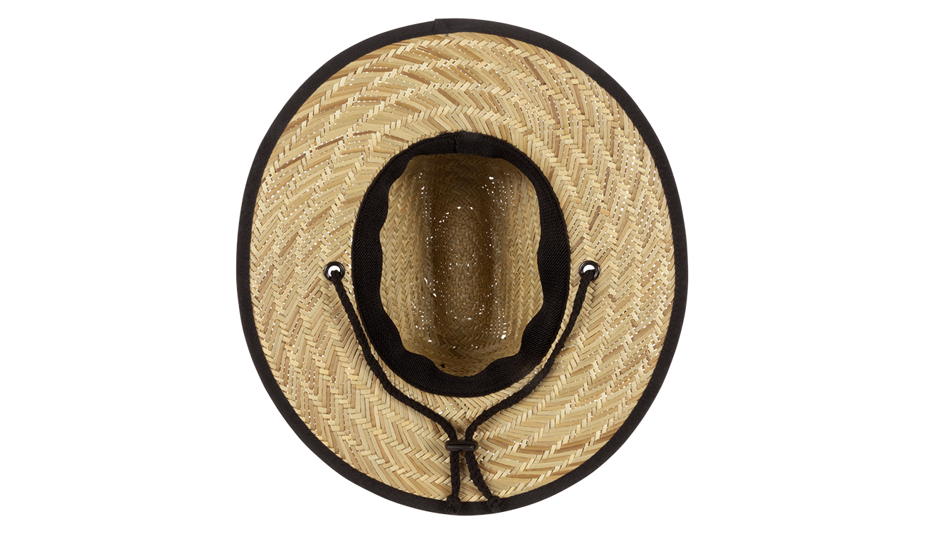 Kids Straw Sun Hat Barney Patrol (Retro)