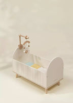 Wooden Dolls’ Crib & Accessories