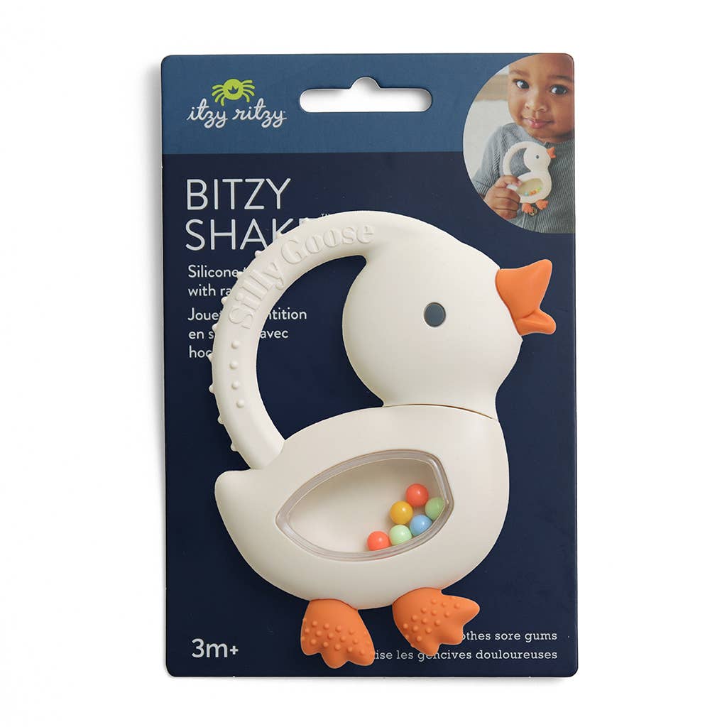Silicone Teether with Rattle