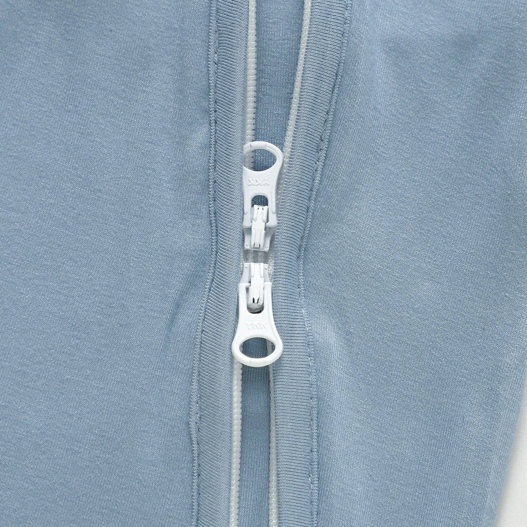 Peek-A-Poo Bamboo Pajama in Blue