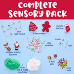 Sensory Pack Christmas Holiday Play Kit for Children