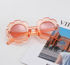Sheer Flower Sunglasses