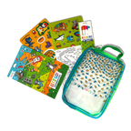 Let's Go!: Activity & Coloring Kit - Robo Dinos