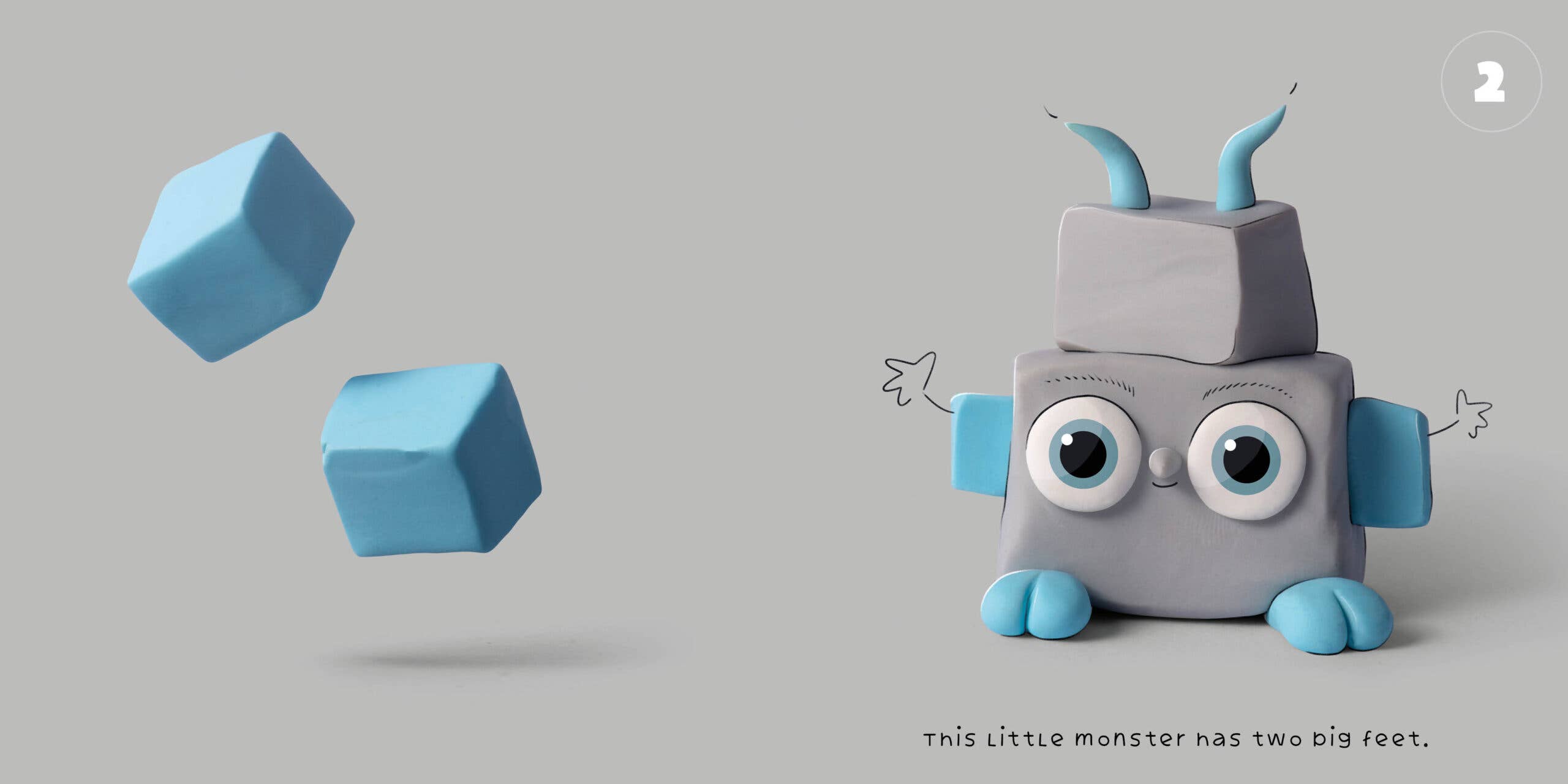1-2-3 Monsters Book