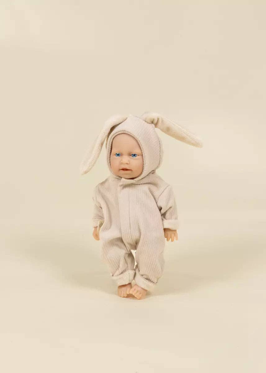 CocoTiny 10" (26 cm) Baby Play Doll Clothing Set – Bunny