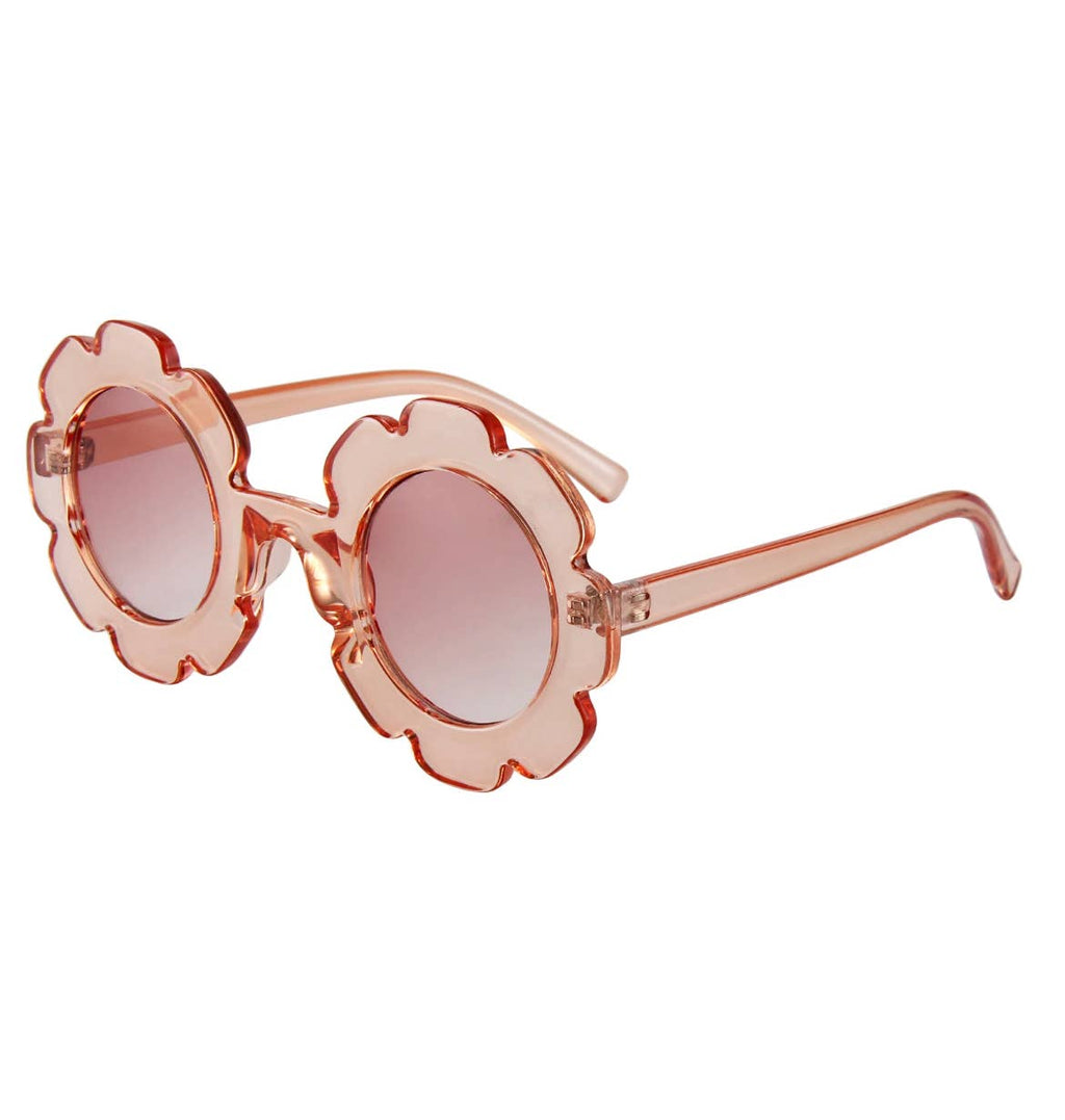 Sheer Flower Sunglasses