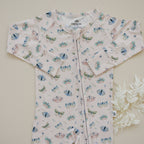 Luna Moths Bamboo Zippy Pajamas