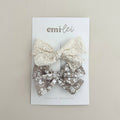 Alligator Clip Bow Set