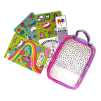 Let's Go!: Activity & Coloring Kit - Unicorn Candy Town