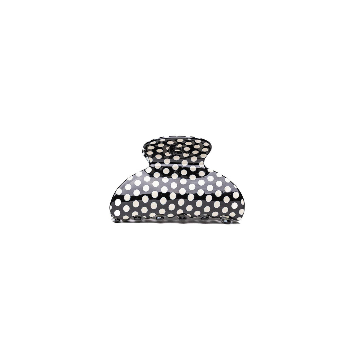 KAXI BLACK & WHITE POLKA DOT CLAW - 2 Sizes