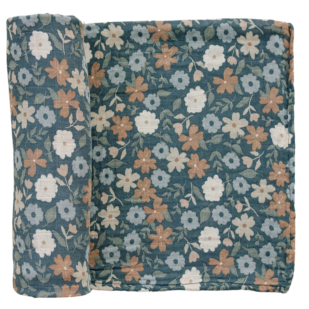 Muslin Swaddle Blanket (multiple colors)