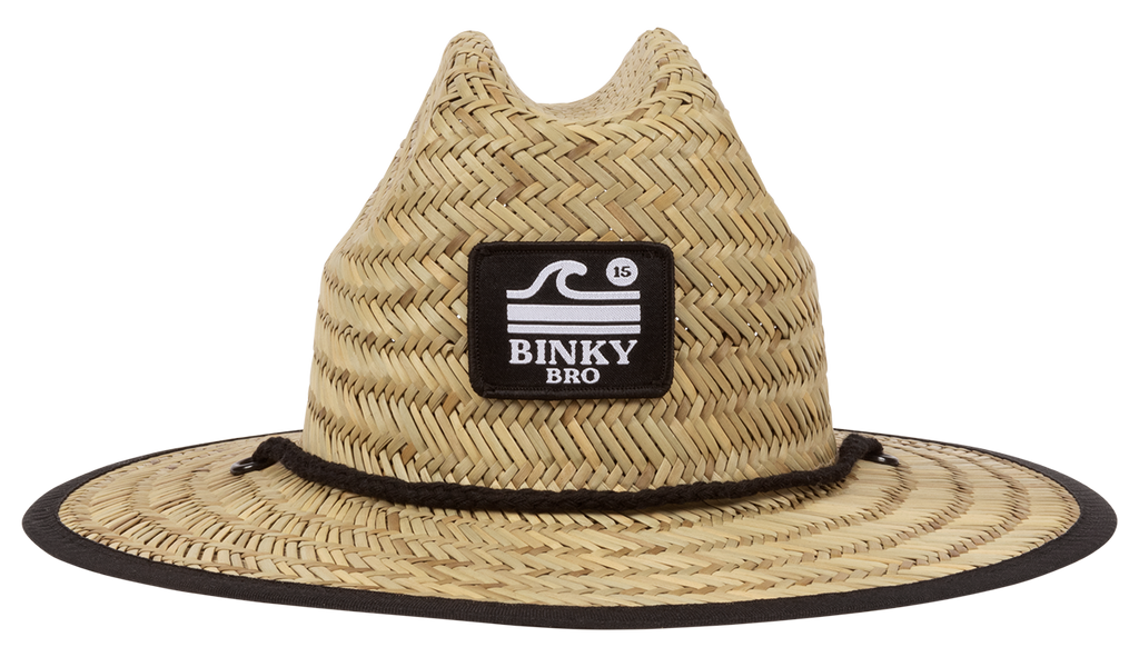 Kids Straw Sun Hat Barney Patrol (Retro)