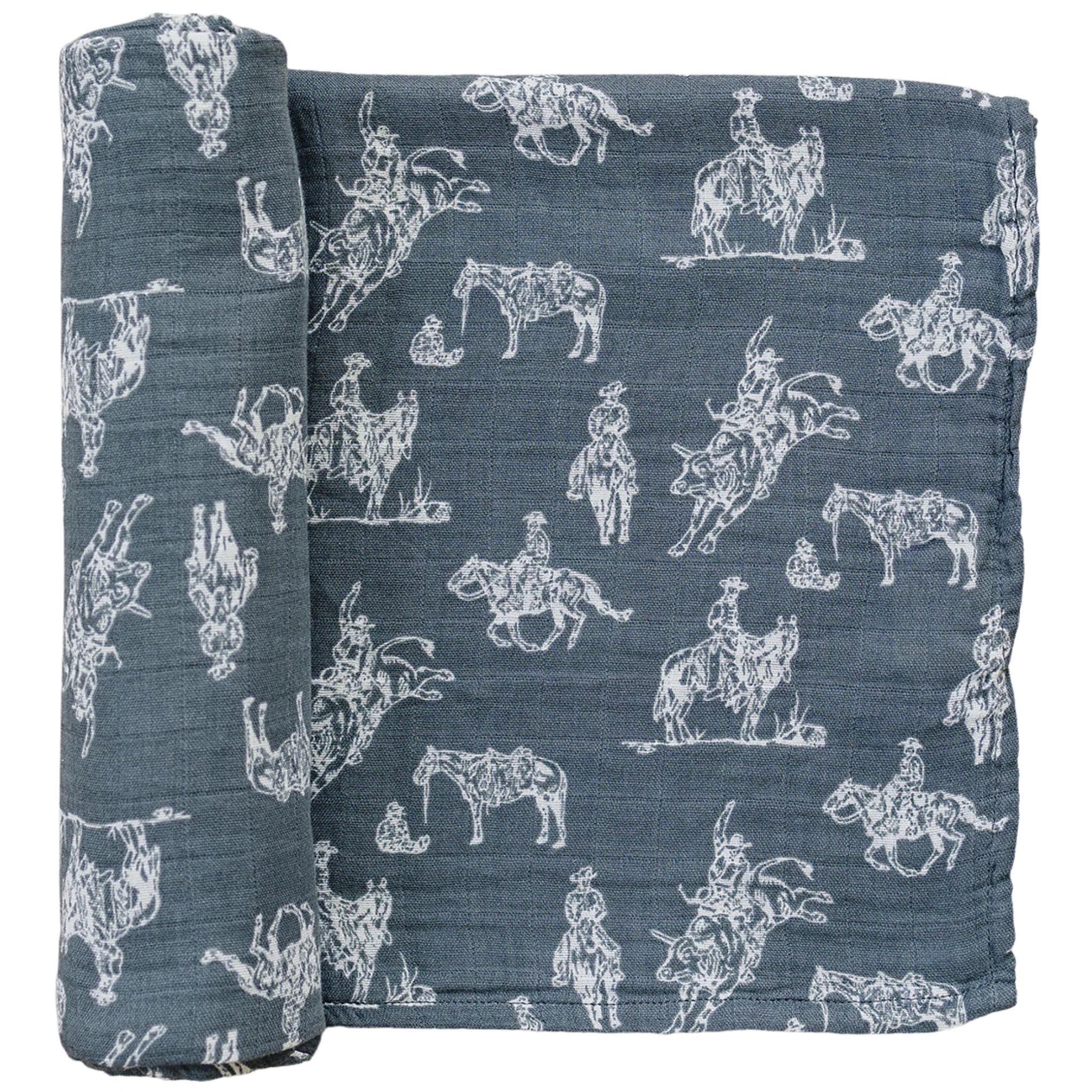 Muslin Swaddle Blanket (multiple colors)