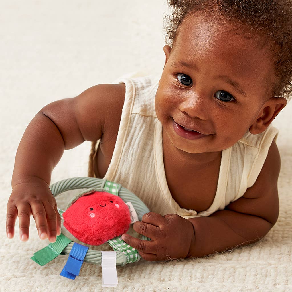 Teething Ring with Plush Character