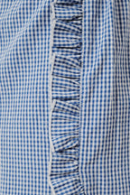 RUFFLE GINGHAM DOLPHIN SHORTS (multiple colors)