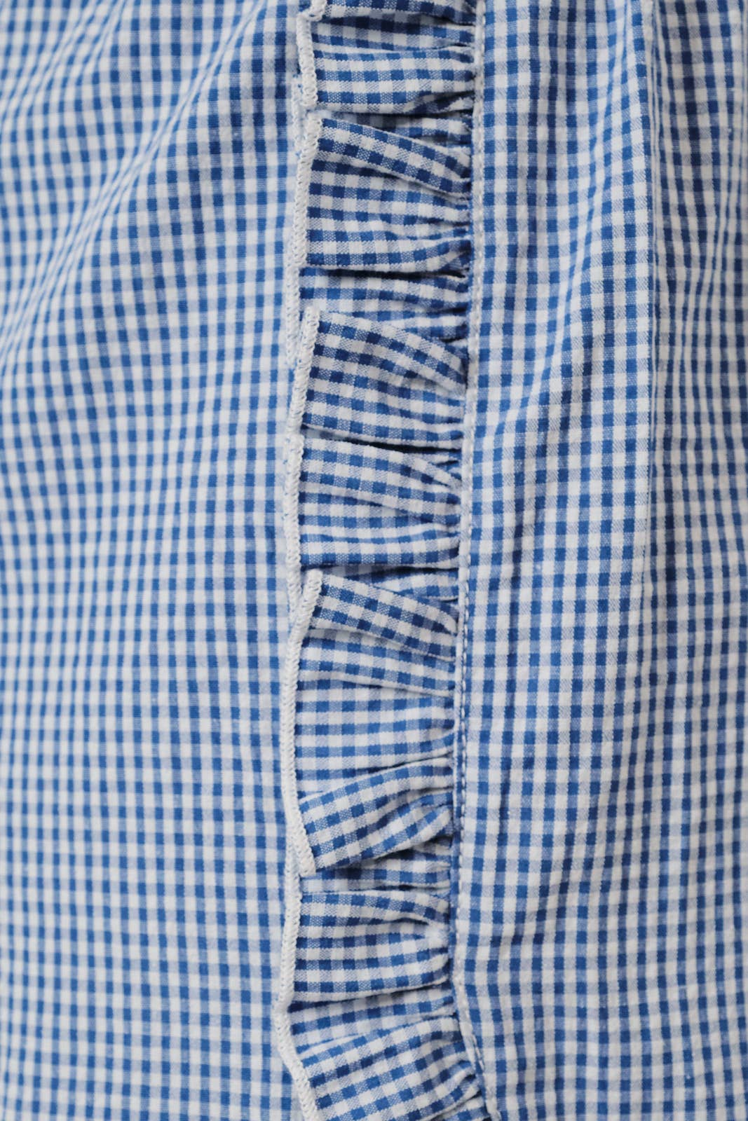 RUFFLE GINGHAM DOLPHIN SHORTS (multiple colors)