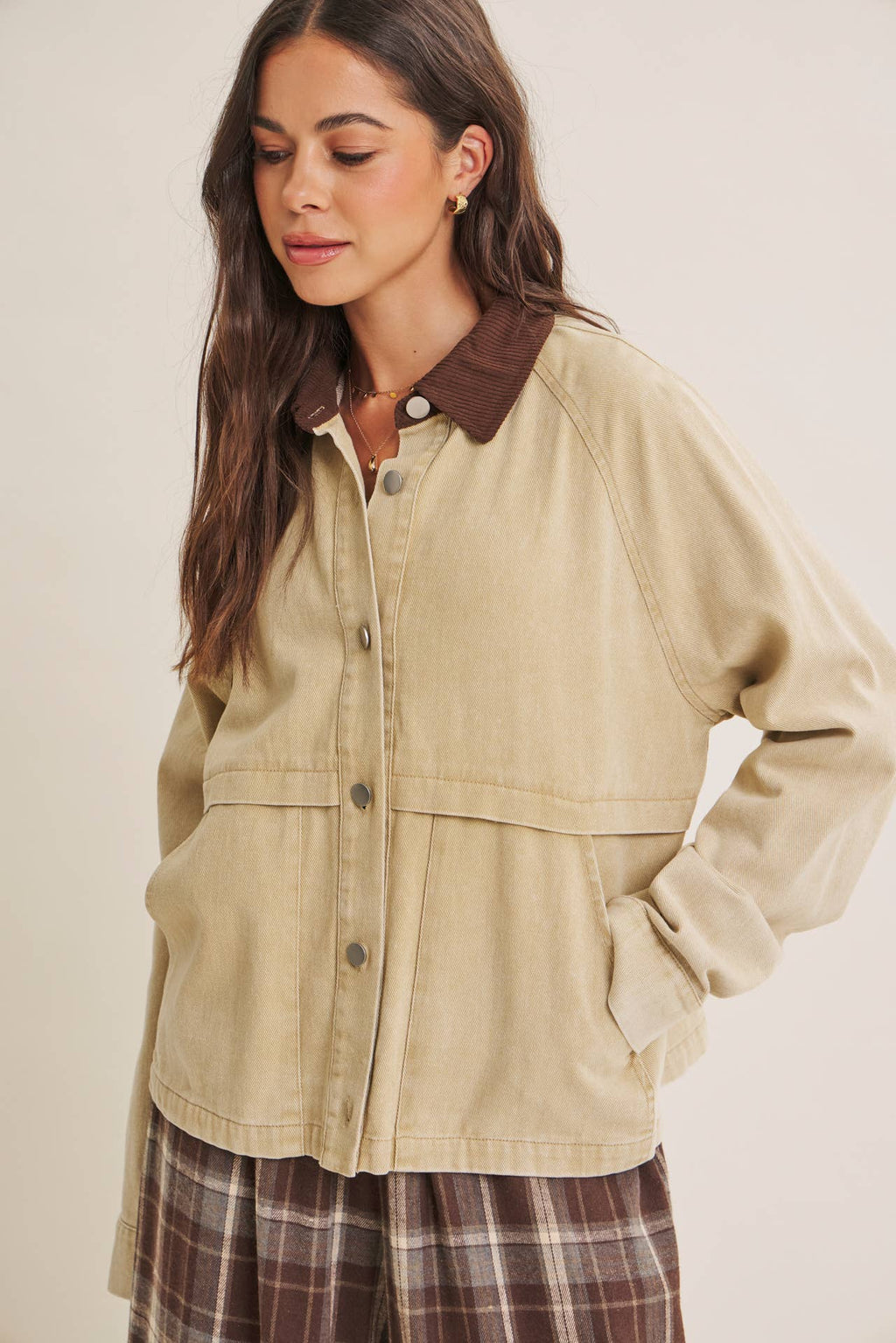 HERITAGE FIELD MINERAL-WASHED COTTON TWILL JACKET