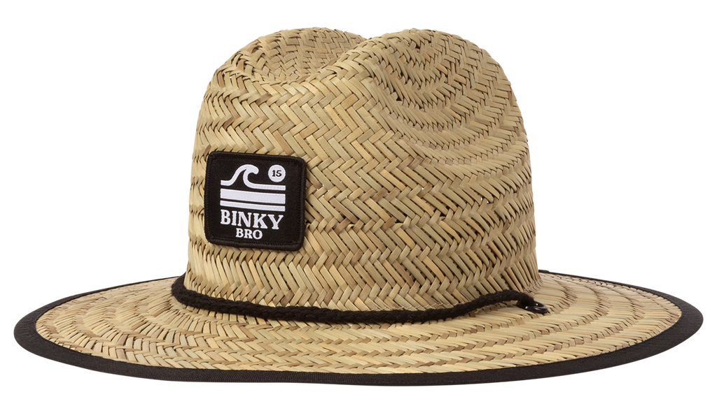 Kids Straw Sun Hat Barney Patrol (Retro)