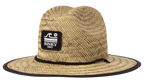 Kids Straw Sun Hat Barney Patrol (Retro)
