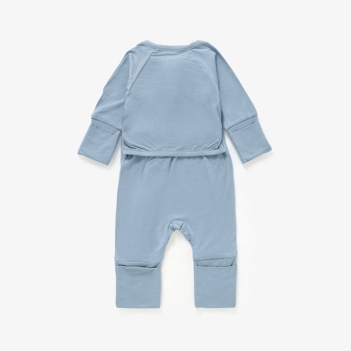 Peek-A-Poo Bamboo Pajama in Blue