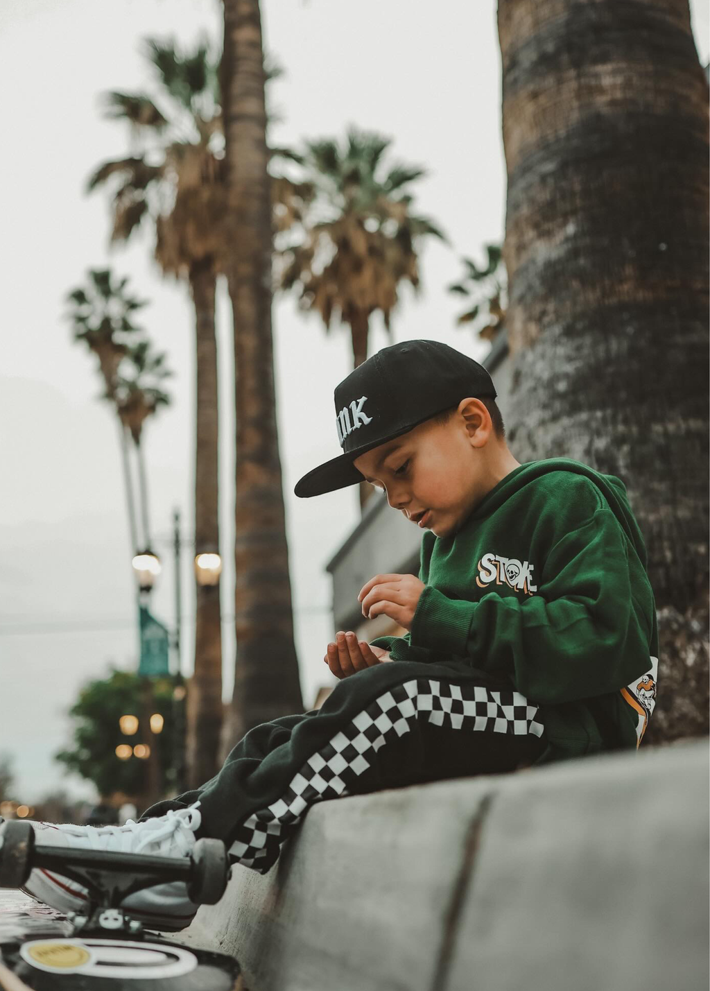 Checker Joggers