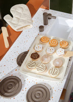 Wooden Cookies Playset and Accessories