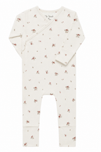 Vintage Rose Bamboo Wrap Footie