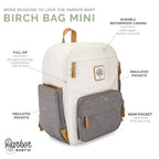 Birch Bag Mini - Diaper Backpack in Cream
