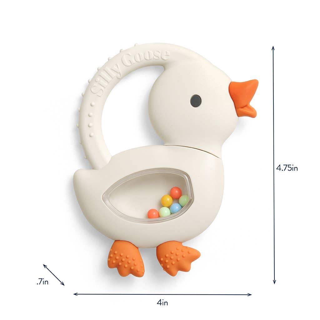 Silicone Teether with Rattle