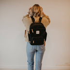 Birch Bag Mini - Diaper Backpack in Black