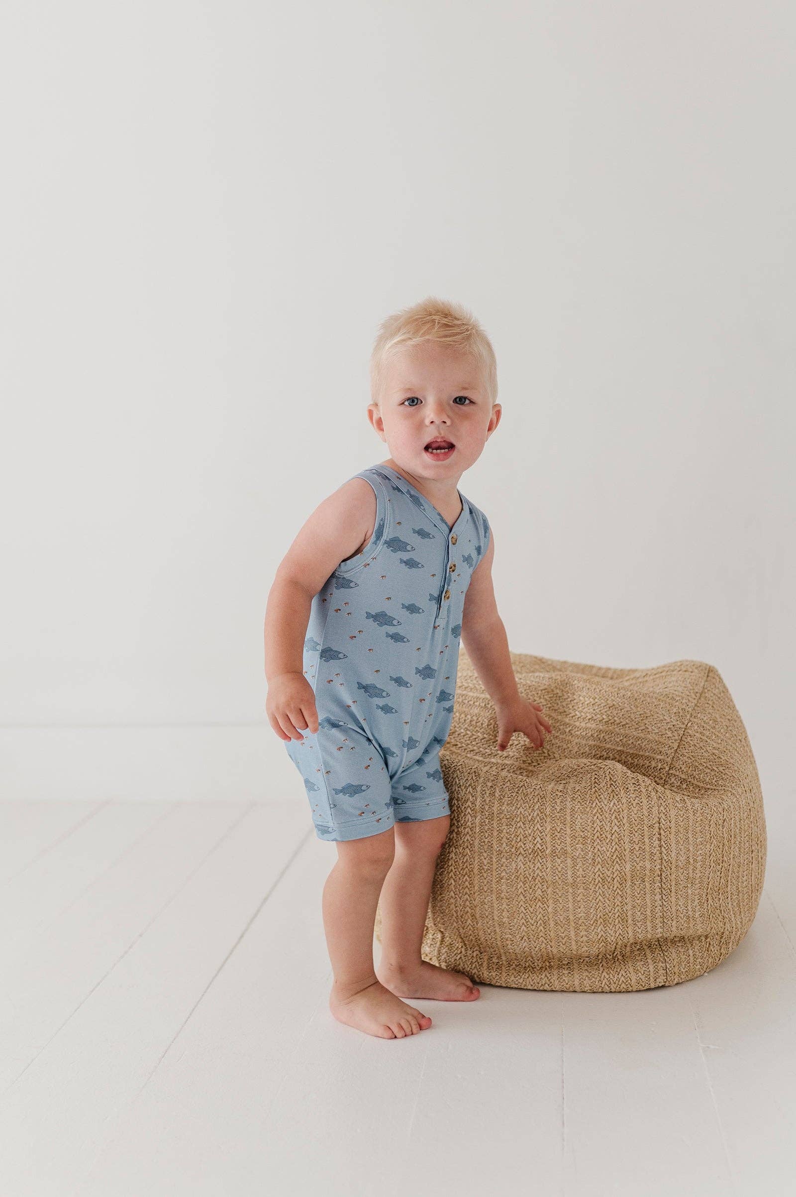 Babysprouts Boy's Sleeveless Romper