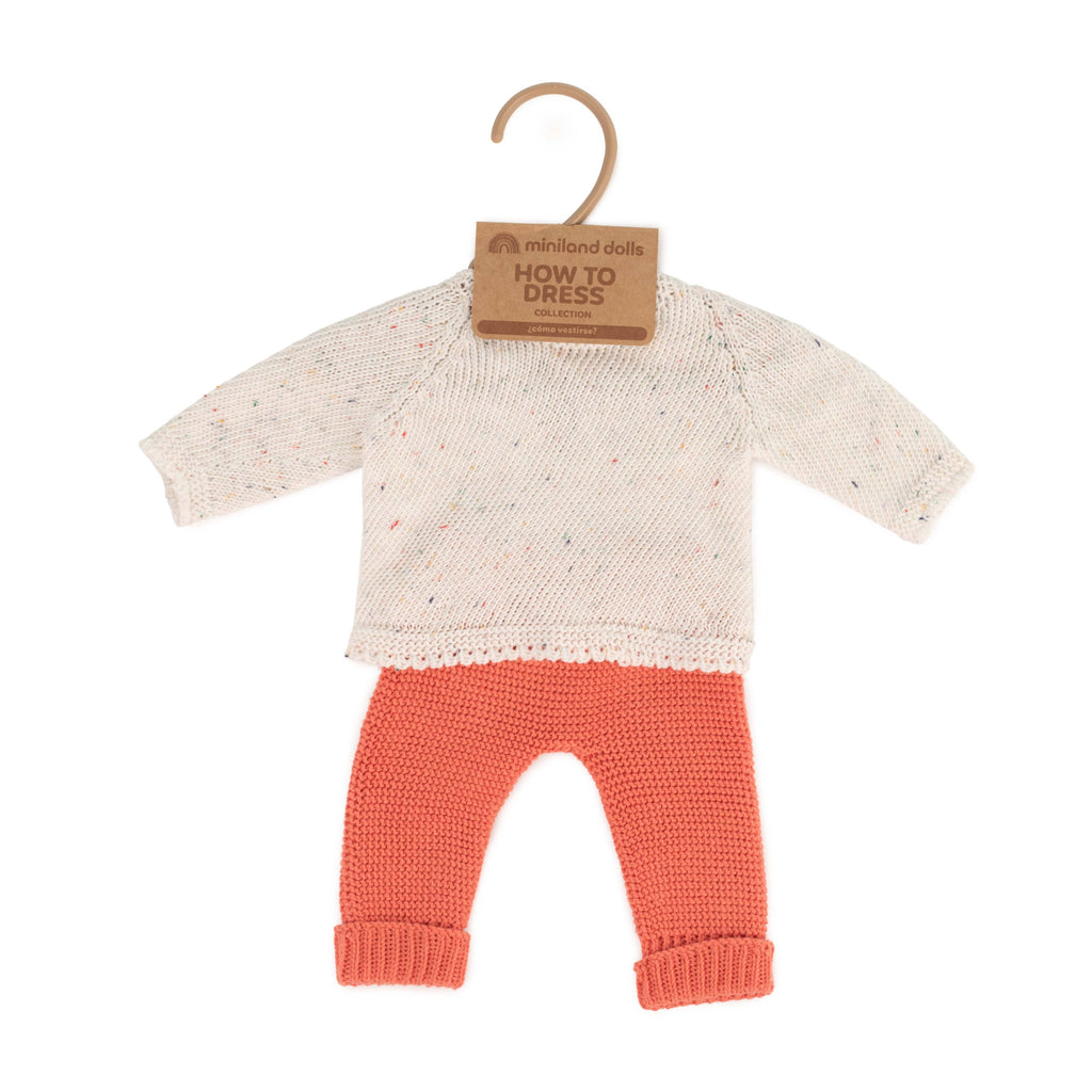Knitted Baby Doll Outfit
