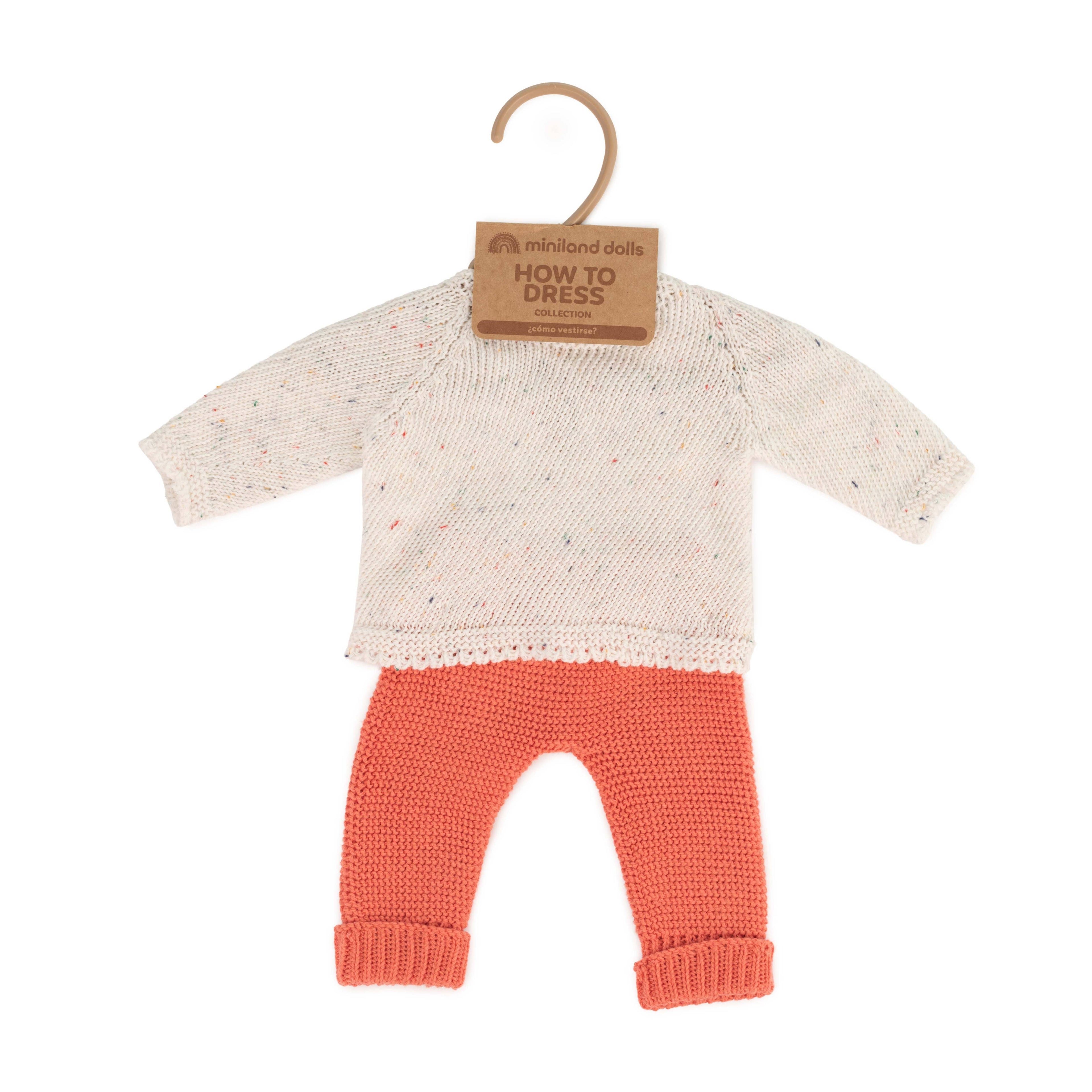 Knitted Baby Doll Outfit
