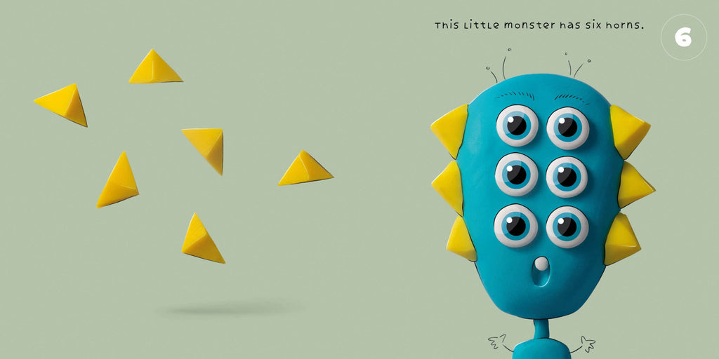 1-2-3 Monsters Book