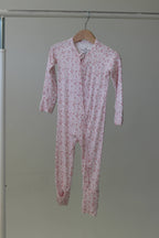 Pink Petal Zip Pajamas