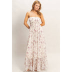 Smocked Floral Maxi Dress