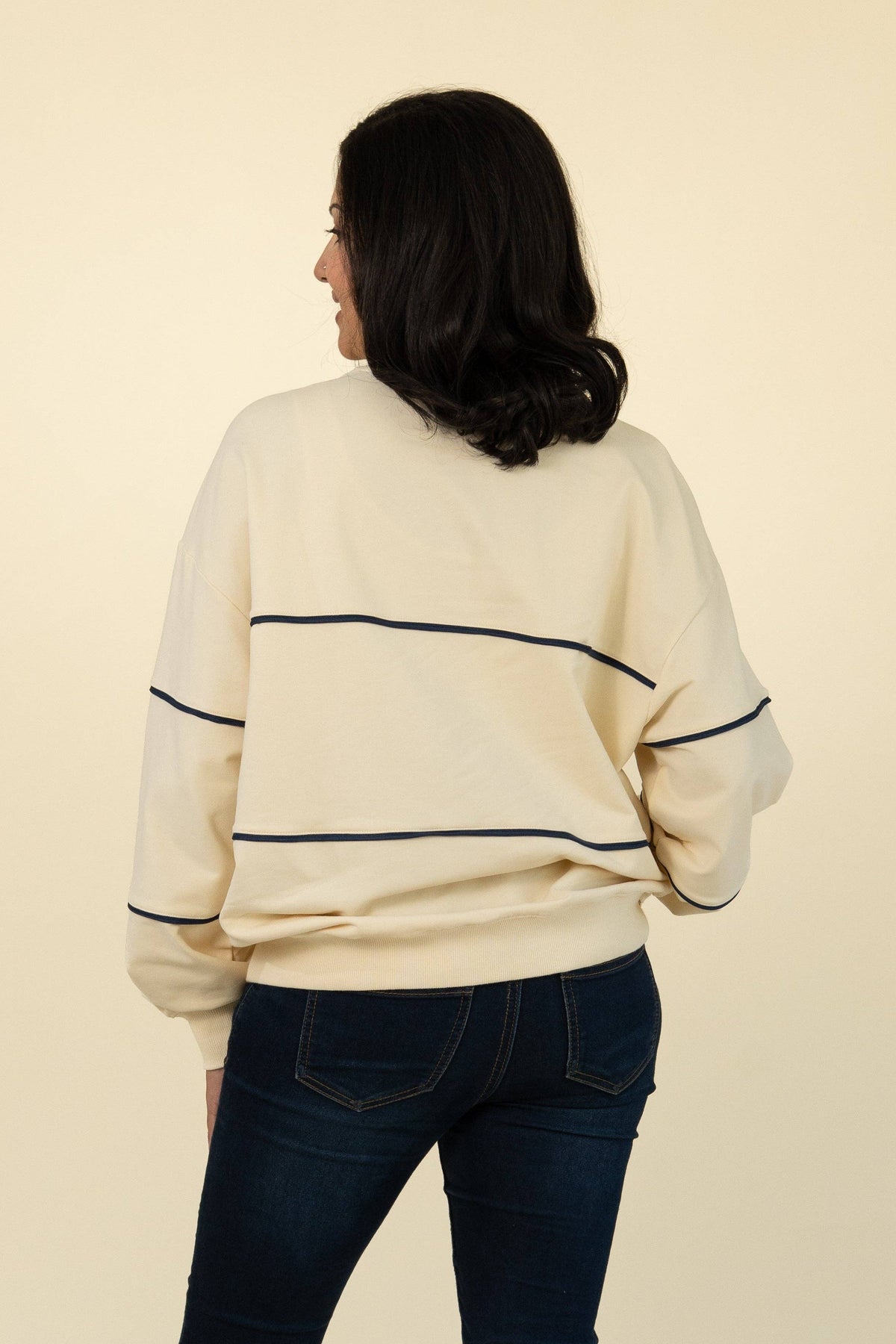 The Piped Sweatshirt